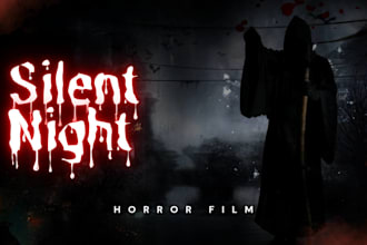 design a horror movie thumbnail and deliver in 24 hours