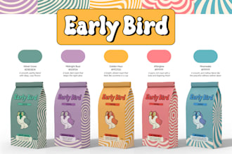 design a modern logo with expanded branding