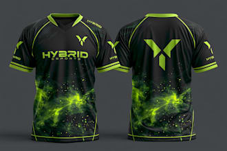 do custom jersey design or sublimation design