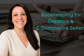 be your bookkeeper for content creators and ecommerce brands