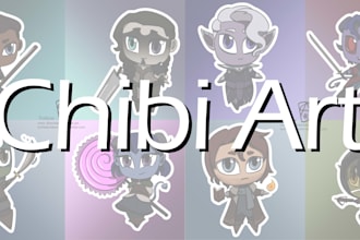 make chibi character art