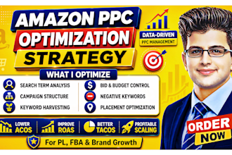 setup amazon PPC campaigns, amazon ads campaign, amazon ppc expert to boost sale