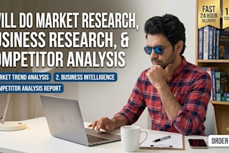 market research, business research, competitor analysis