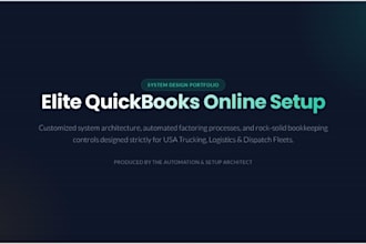 setup automated quickbooks online for your business