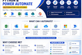 create python automation scripts for your business