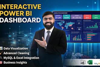 be your expert data analyst for excel and power bi dashboards