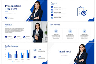design creative and professional PPT presentations
