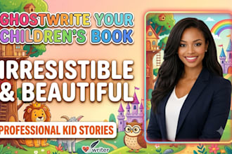 ghostwrite children story book, kid story, ghostwrite beautiful children book