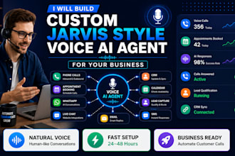 build a custom jarvis style voice ai agent for your business