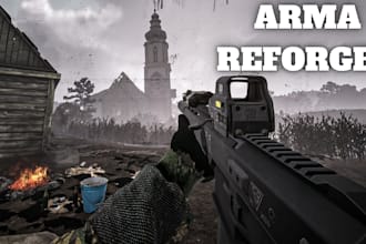 create custom arma reforger weapons and immersive base building for server