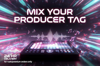 mix your beat tag or producer tag