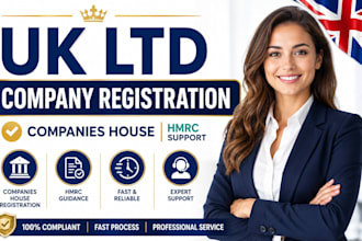 register UK ltd company, companies house and hmrc