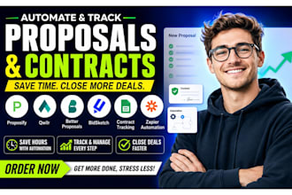 proposify qwilr better proposals bidsketch contract tracking zapier automation