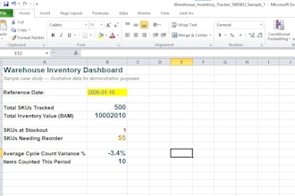 make you warehouse inventory tracker