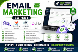privy email marketing popup automation sendfox  emma drip email marketing
