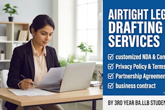draft professional business contracts ndas and privacy policies