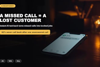 turn missed calls into booked leads