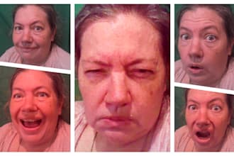 pose emotions for your project