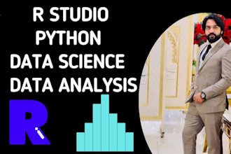 do data science and machine learning in python, rstudio