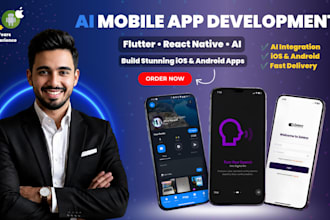 develop ai mobile app, ai integration ios app, android app, mobile app developer