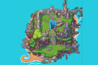 create  pixel art tileset game assets rpg maker tilemap