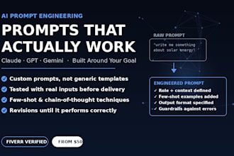 engineer custom ai prompts