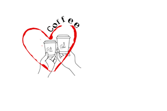 minimal coffe shop logo desing