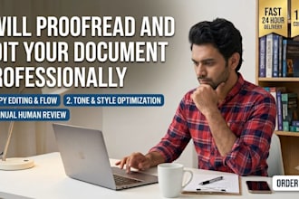 proofread, edit your document right now