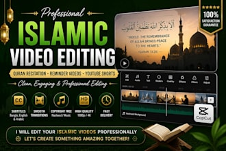 islamic videos, quran recitation videos, and youtube shorts