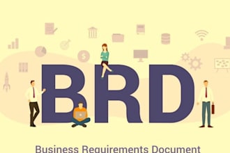 write professional brd, and improve your website operations