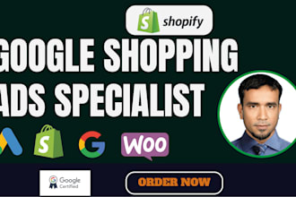 setup and manage shopping ads for ecommerce that boost  sells