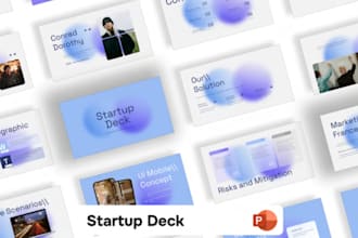 design investor ready vc pitch deck for seed funding and venture capital
