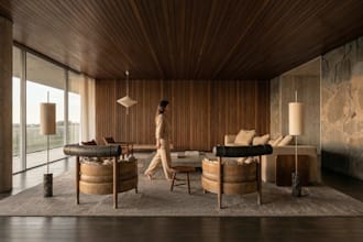 create interior luxury visualization
