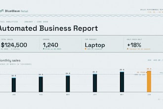 automate your weekly or monthly reports