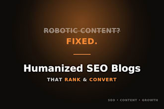 write humanized SEO blog posts that pass ai detectors