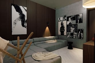 design and render realistic residential interior spaces