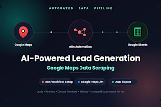 build an ai powered google maps lead generation system