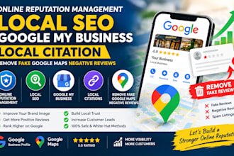 do online reputation management,local seo, google my business, local citations