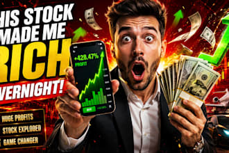 create viral stock market youtube thumbnails that boost CTR