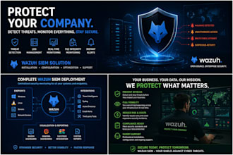 install and configure wazuh siem for security monitoring for windows and linux