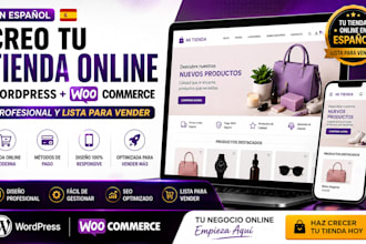 crear tienda online wordpress woocommerce en español ecommerce shop tienda lista