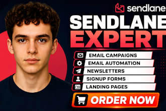 setup sendlane email automation sendlane email campaign sendlane newsletter form