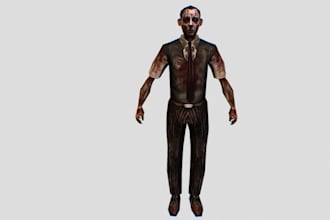 retro game character design,psx,ps1,y2k nintendo 64 model,retro gaming style,rig