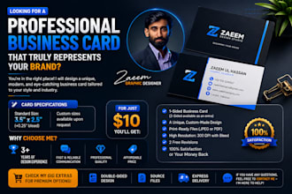 professional business card design