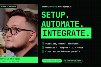 set up, automate and customize your bitrix24 CRM