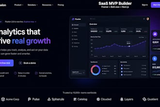 build a framer website or saas mvp using ai