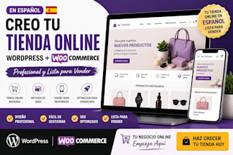 crear tienda online wordpress woocommerce en español ecommerce shop tienda lista