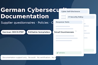 create german cybersecurity documents