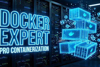 dockerize your application and write a production dockerfile