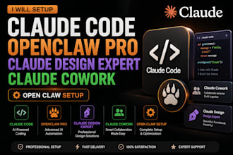 claude code openclaw pro claude design expert claude cowork  open claw setup